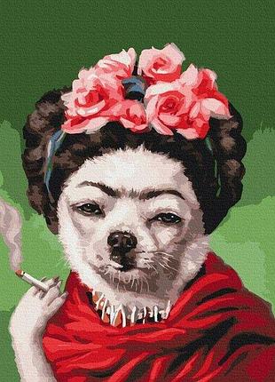 Картина по номерам "фрида © lucia heffernan" 40х50см bs53619/регiон-ii yargo