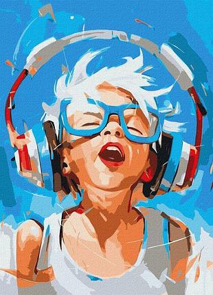 Картина по номерам "его летний бит" 50*50см kho8556 yargo