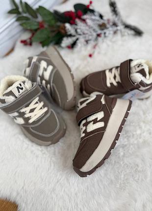 Стильные теплые зимние кроссовки для мальчика р.28-37(в описании 2цены)