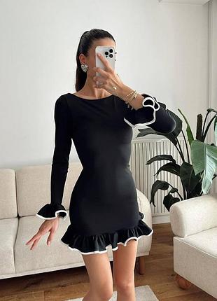 Стильна, ефектна сукня 2