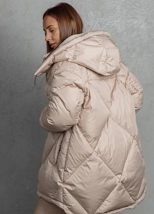 Пуховик з натуральним гусиним пухом