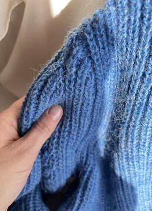 Rich&royal голубий пуловер альпака 9