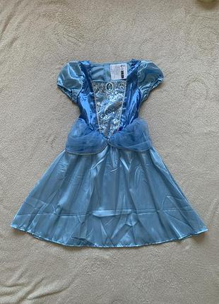 Корона пышное карнавальное платье карнавальный костюм золушки на 6-8 лет