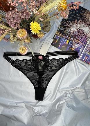 Трусики стринг кружево xxxl 3xl от hunkemoller sully caviar