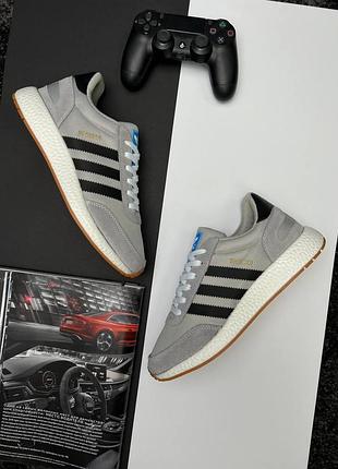 💎мужские кроссовки adidas originals iniki gray black