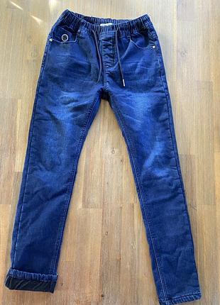 Теплі на флісі джинси, 164