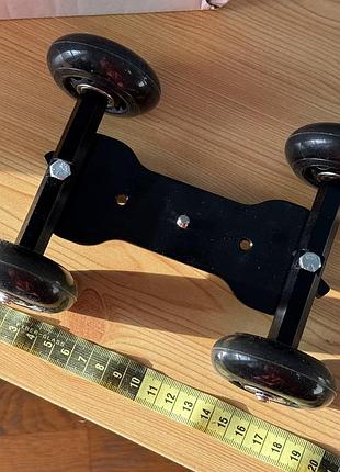 Настільний візок для камери (camera table dolly / skater dolly) 7