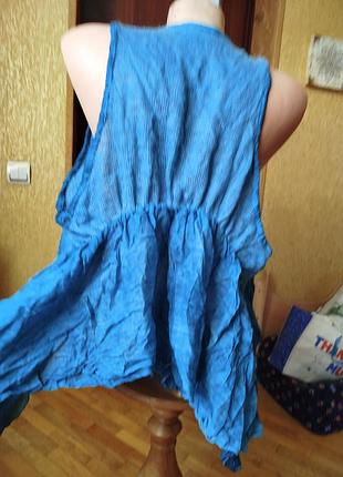 Шелковая безрукавка 6