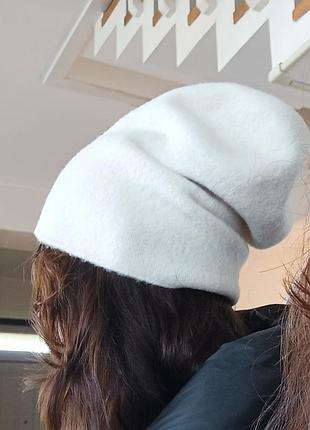 Шапка бини шерстяная beanie
