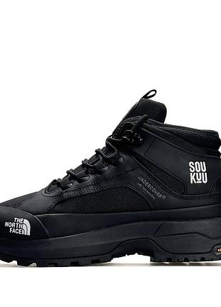 Чоловічі кросівки the north face x soukuu glenclyffe fur black