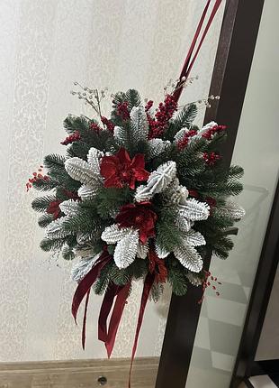 Шар із литої ялинки!