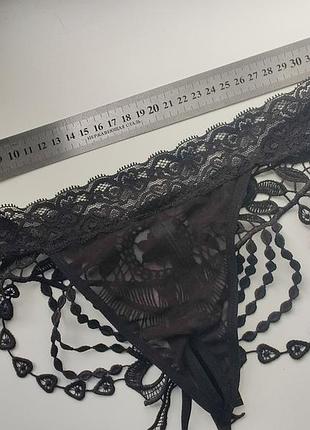 Труси стринги чорні ann summers 36 розмір