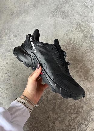 Кроссовки женские / мужские черные осенние весенние летние