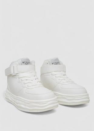 Кроссовки женские зимние на меху, цвет белый, 248rcx686