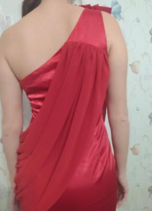 Яскраво - червоне вечірнє плаття бодикон lmc3 фото