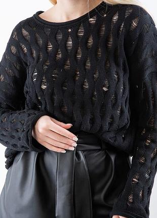 Черный кружевной джемпер 12 размера f&amp;f