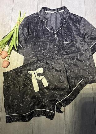 Сатинова піжама george у стилі victoria's secret вікторія сикрет