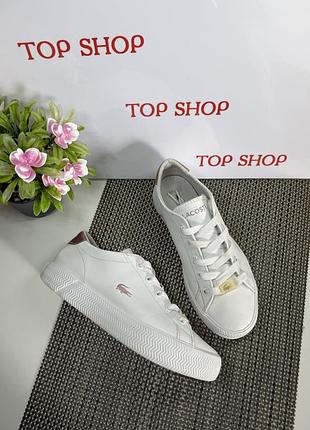 Оригінальні кросівки кеди lacoste