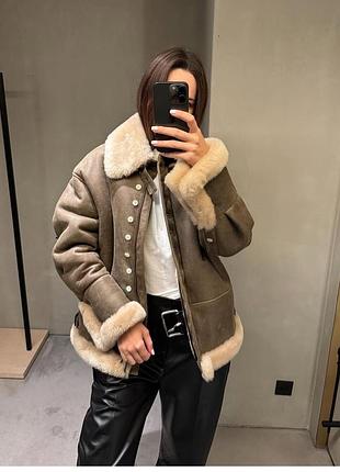 Вільні рівні штани брюки під лаковану шкіру вільні рівні