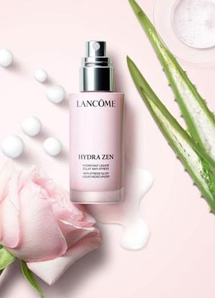 Зволожувальний крем-флюїд lancôme hydra zen anti-stress glow liquid moisturizer