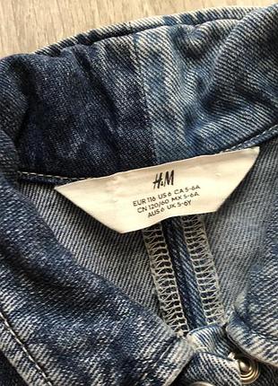 Н&м джинсова куртка 2