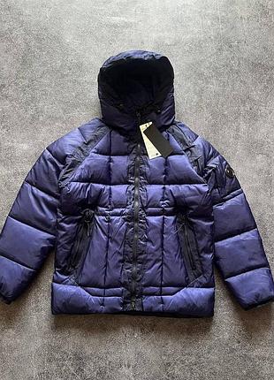 🛍 cp company dd shell puffer grey blue