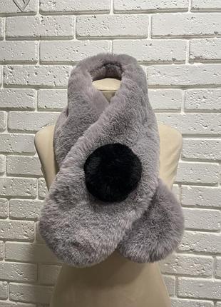 Шарф з штучного хутра