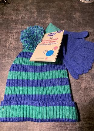 Набір шапка + рукавички