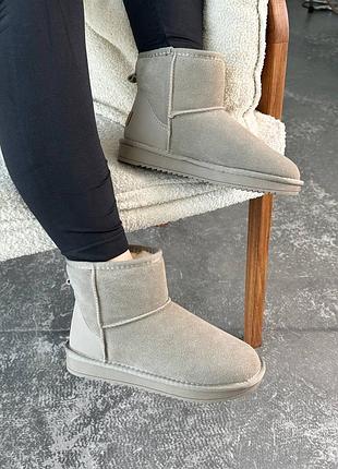 Уггі   ugg mini grey beige  розпродаж sale