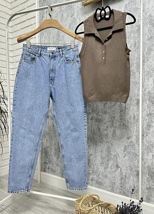 Джинси reserved з завищеною талією 38р і 40 р