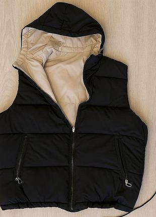 Жіноча двухстороня тепла жилетка