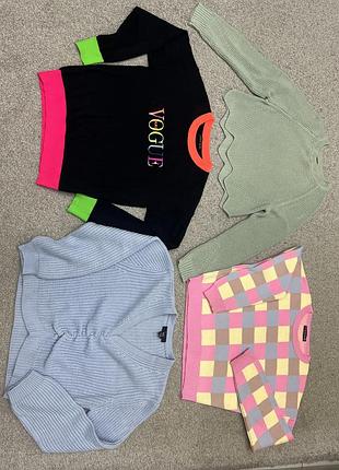 Стильные фирменные свитера свитшоты xs-s