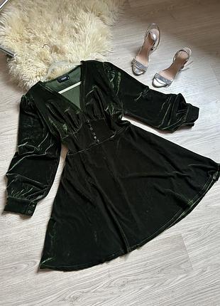 Cider 18-20 р оксамитова сукня