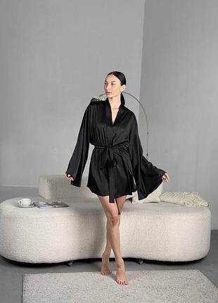 Шелковый халат
