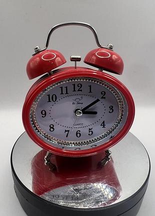 Часы будильник колокольчик