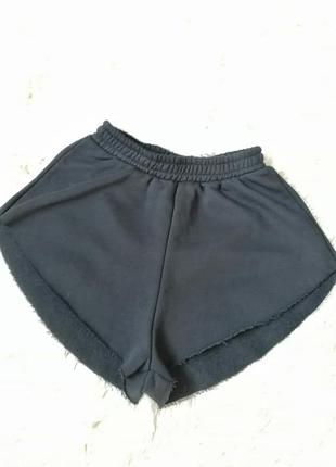 Шорти спідниця натуральний бавовна укорочена висока посадка тканина петля