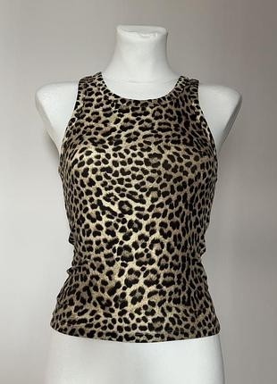 Майка леопардова stradivarius