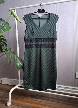 Трикотажное платье