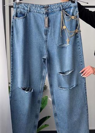 Джинси boyfriend з високою посадкою p l t