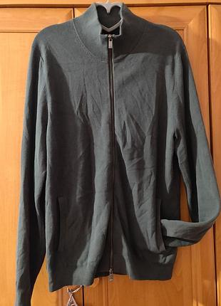 Кофта на молнии кардиган