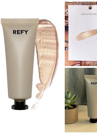 Refy gloss highlighter глянцевий хайлайтер для обличчя відтінок topaz 20 мл