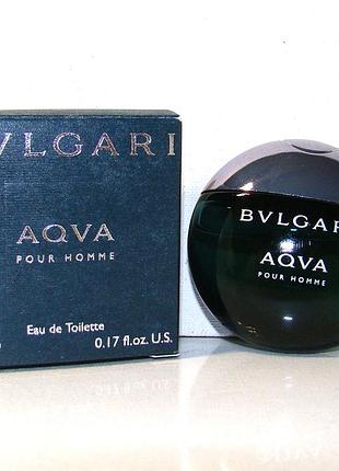 Миниатюра bvlgari aqva pour homme. оригинал.
