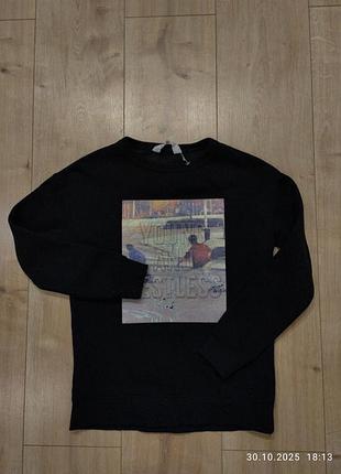 Світшот реглан на хлопчика бренд h&m 134-140