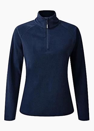 Жіночий флісовий джемпер columbia синього кольору теплий спортивний/s