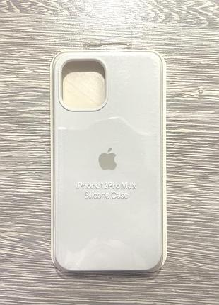 Чохол на айфон 12 про макс білий