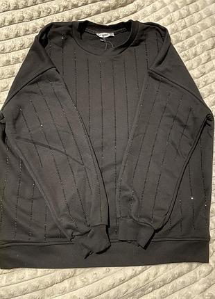 Кофтинка дуже гарної якості, люкс, турція. нова. зі стразами.