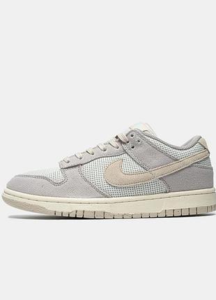 Женские кроссовки nike dunk low retro se «college grey light bone’ / smb+ 🔗