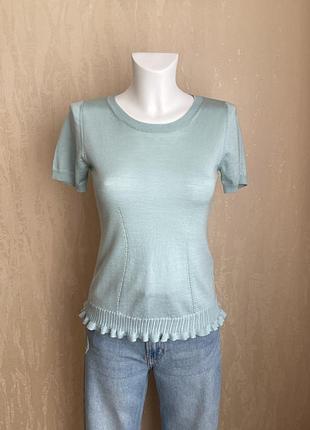 Escada, футболка з вовни та шовку