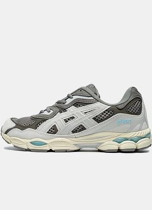 Мужские кроссовки asics gel-nyc «steeple grey cream’ / smb+ 🔗