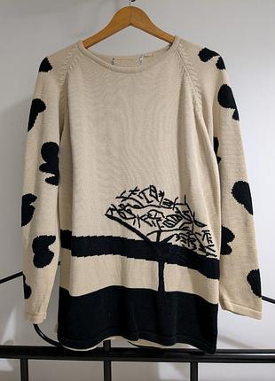 Вінтажний светр з бавовни